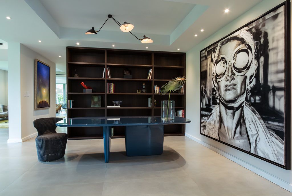 Unique interior design project